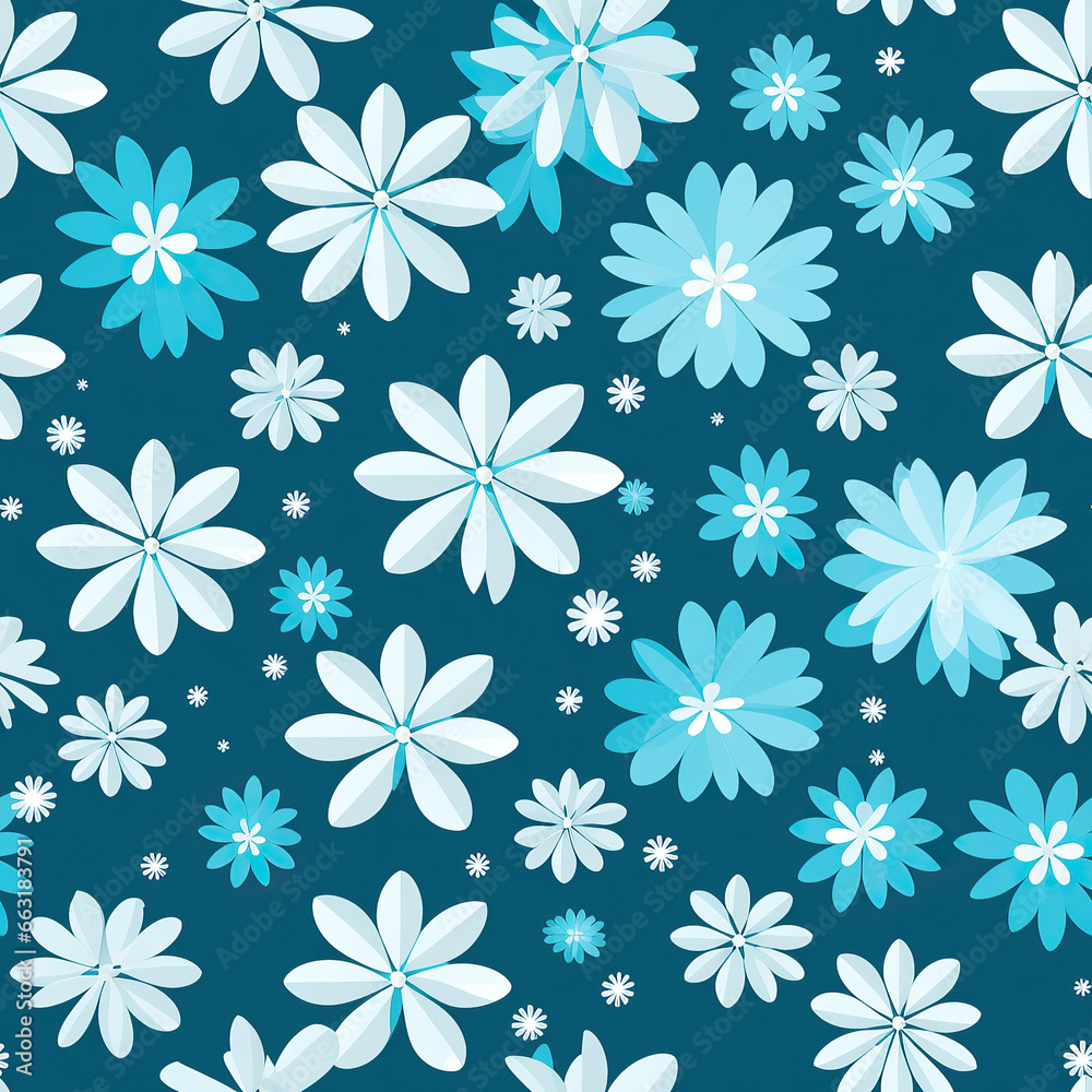 Seamless Winter Pattern Seamless Winter Pattern