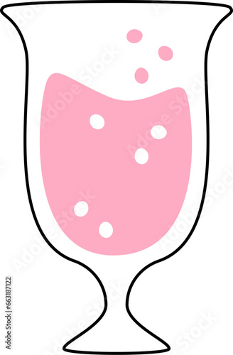 Bild auf Leinwand Drink In Glass
