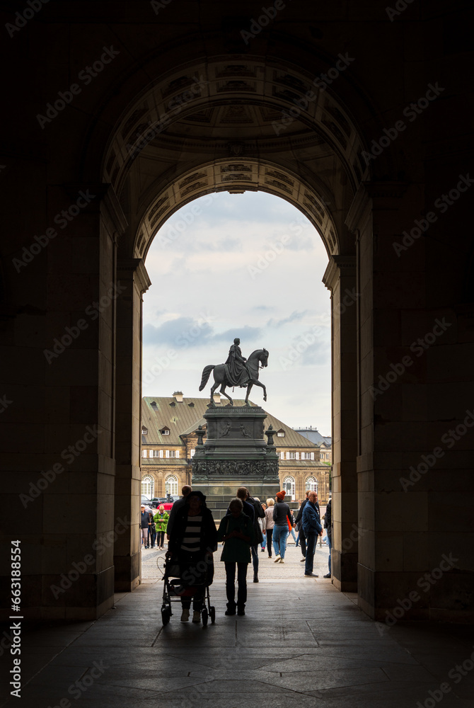 The Zwinger, Palatial complex and gardens in Dresden, Germany