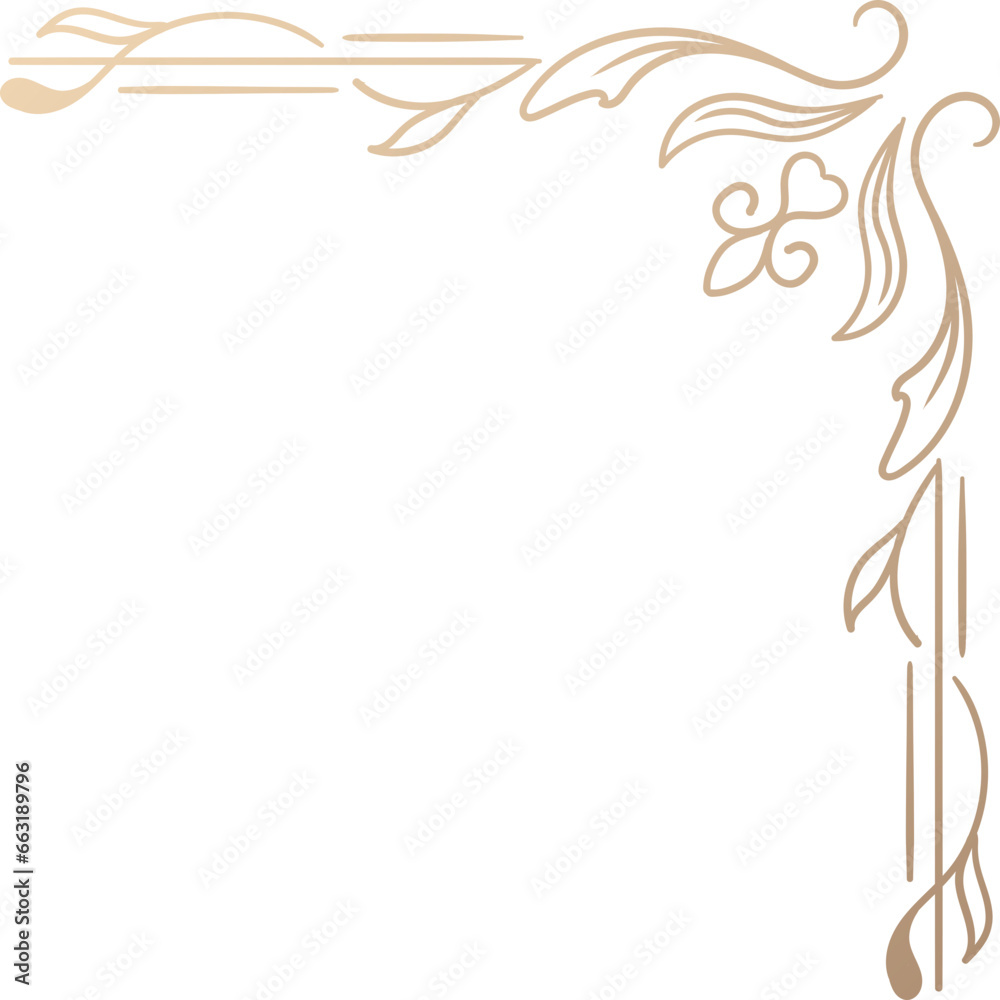 Elegant Border Element Elegant Border Element