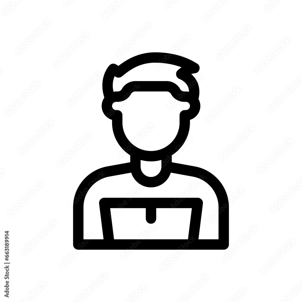 working line icon working line icon