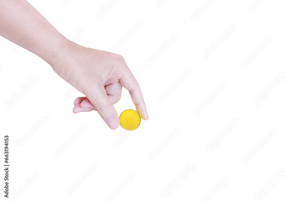 Gold coins in hands isolated PNG transparent Gold coins in hands isolated PNG transparent