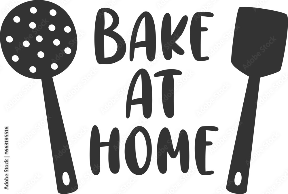 Bake At Home Utensils Logo Bake At Home Utensils Logo