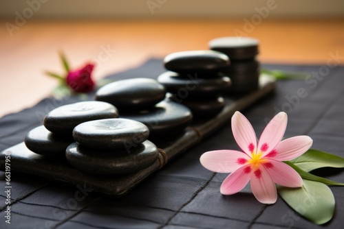 hot stone set for massage therapy