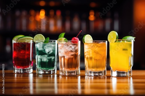 non-alcoholic drinks portraying the concept of sobriety