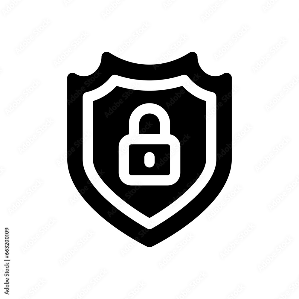 shield glyph icon