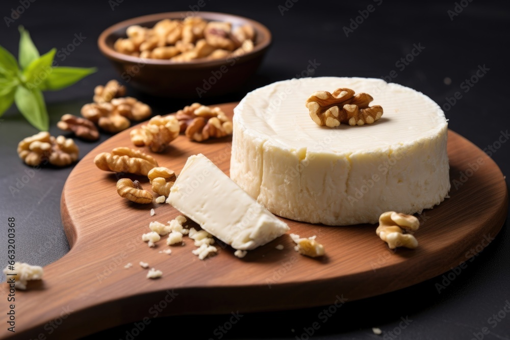 vegan cheese made from nuts and soy