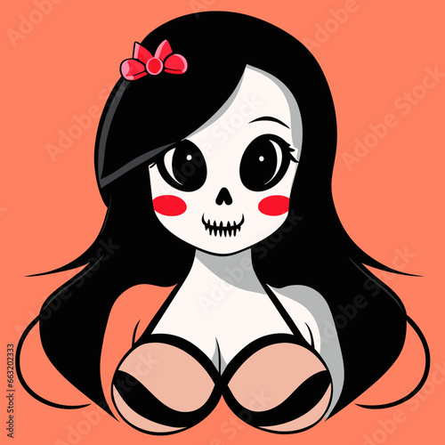 halloween kawaii girl