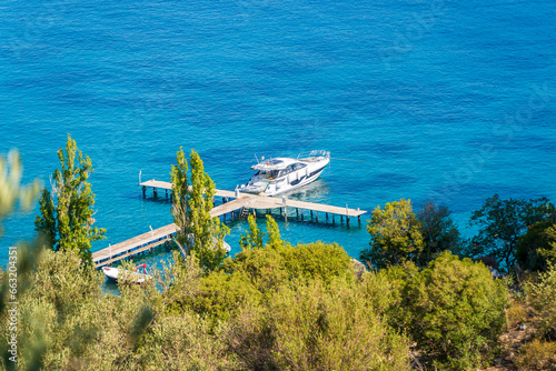 Fototapeta Naklejka Na Ścianę i Meble -  Beautiful Bay view near Turunc Village of Marmaris Town of Turkey