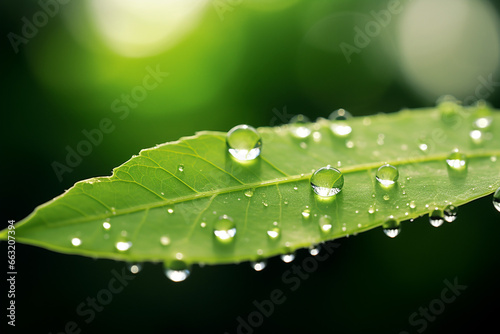 Leaf droplets