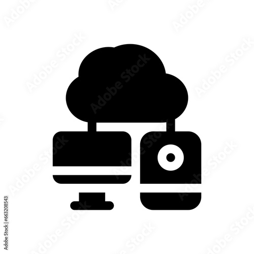 demand glyph icon