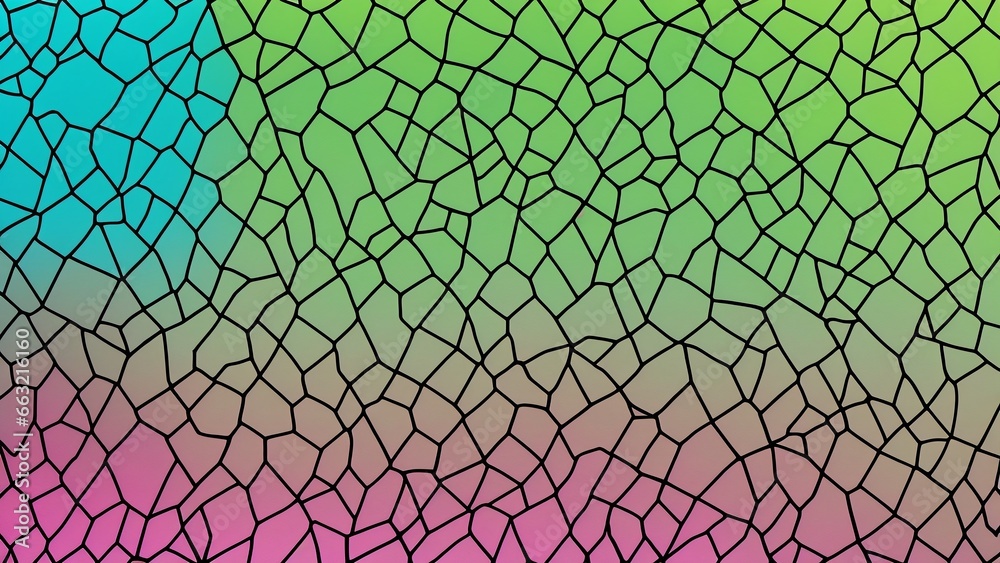 A Colorful Background With Broken Glass A Colorful Background With Broken Glass