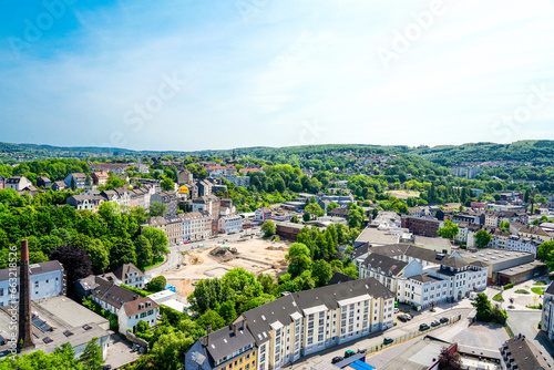 View of the city of Wuppertal.