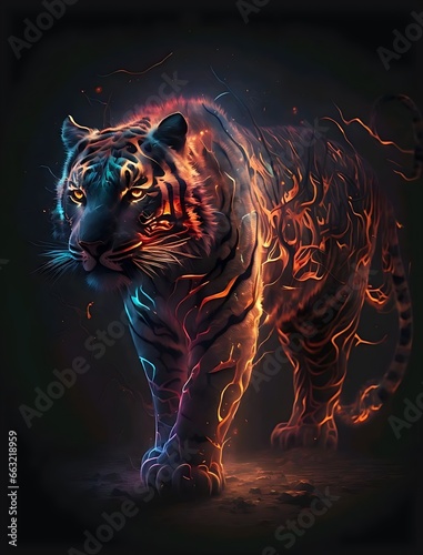 tiger (generative ai) photo