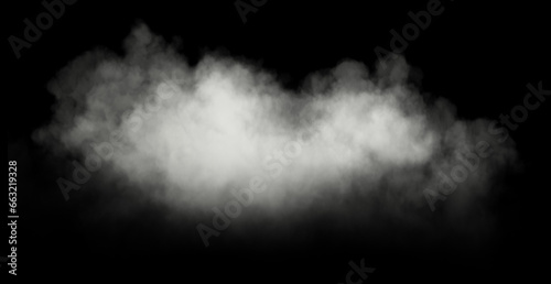 Smoke fog gas on black backgrounds specials effect 3d render