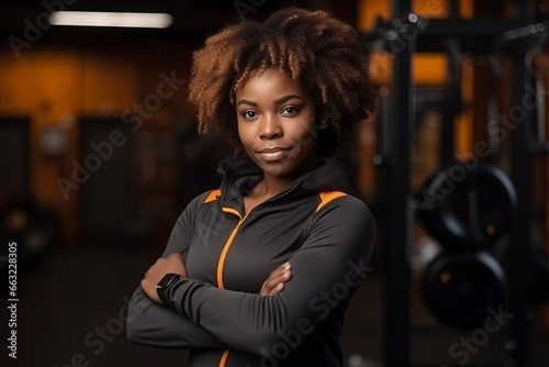 Women at the gym.AI Generated