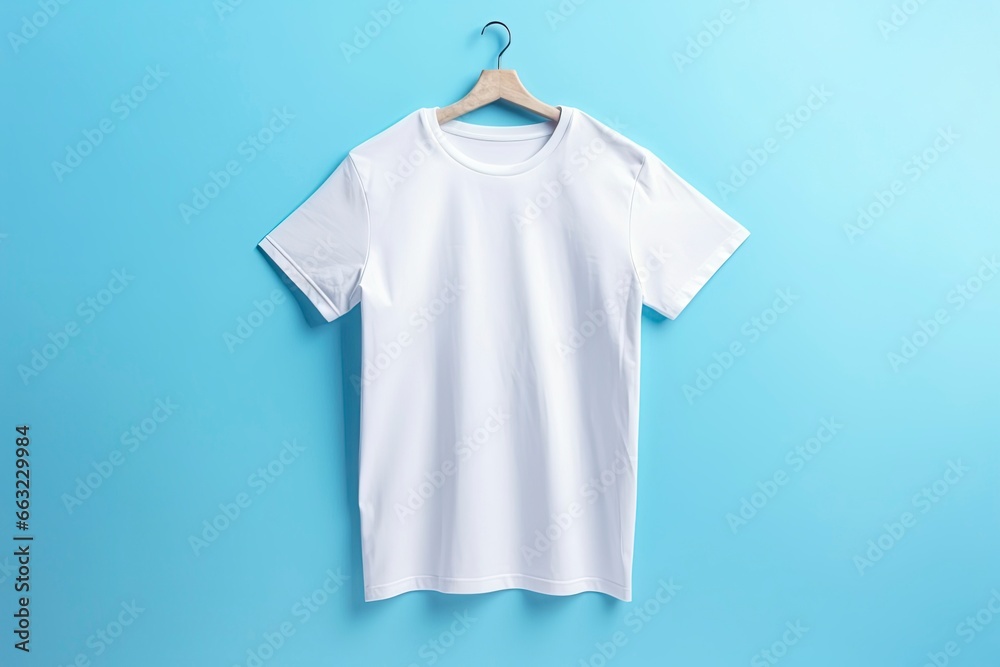 White t-shirt mockup.AI Generated White t-shirt mockup.AI Generated