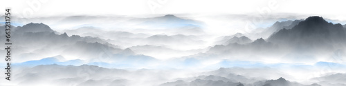 panorama of the mountains © 凡墨映画