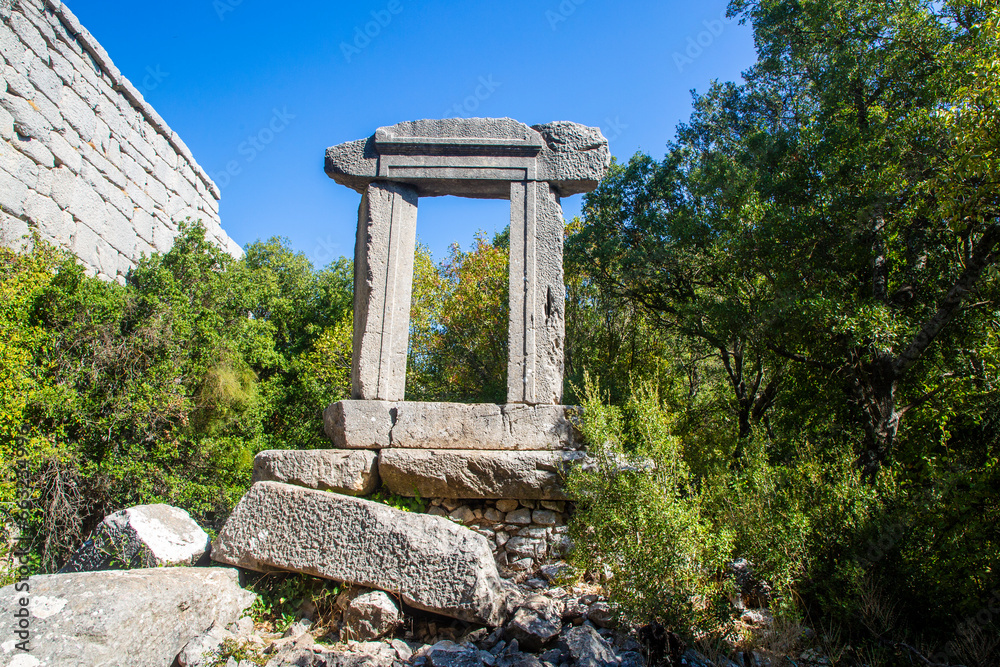 Termessos Ancient City is an important ancient city - Antalya - Turkey
