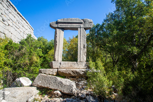 Termessos Ancient City is an important ancient city - Antalya - Turkey
