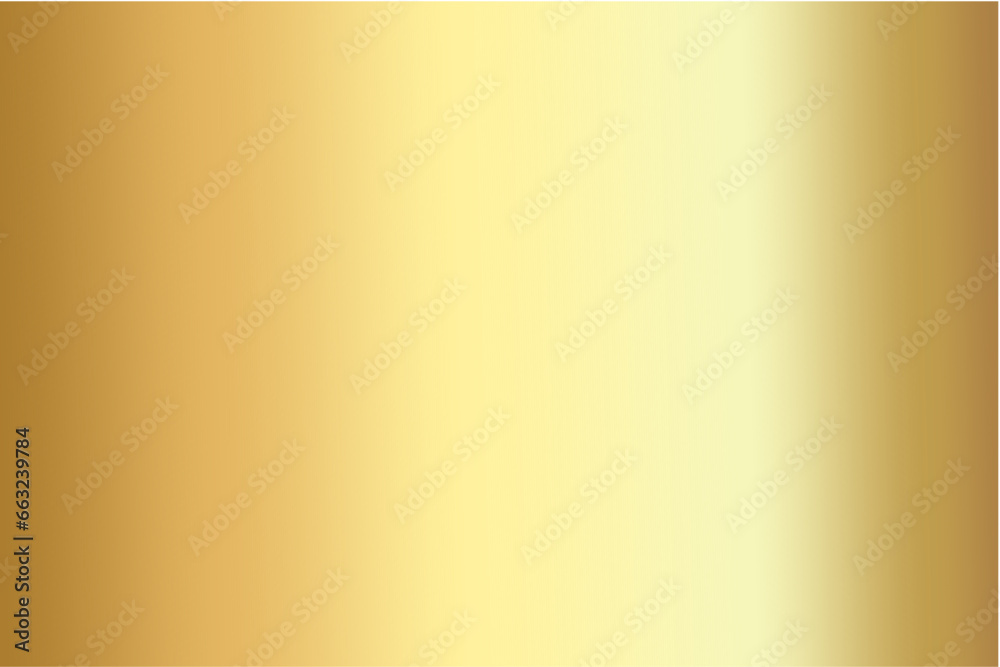 Vector gold gradient color background with shiny and smooth texture for metallic graphic design element  - obrazy, fototapety, plakaty 
