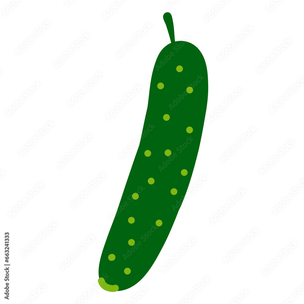 cucumber isolated on white background cucumber isolated on white background