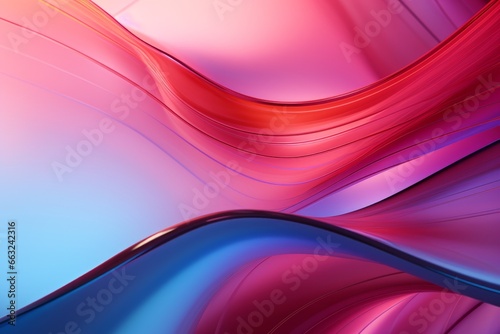 Dynamic Colorful Curves Background