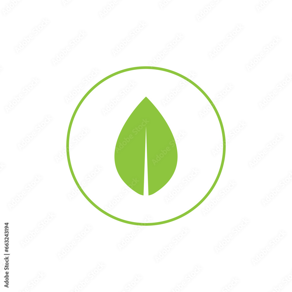 Logos of green leaf ecology nature element vector Logos of green leaf ecology nature element vector