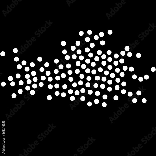halftone dots background for businesses ,websites, flyers , broachers vector illustration	