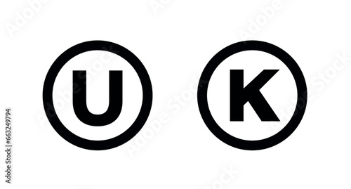 Kosher Certified symbols. International symbols of kosher food. Packaging concept.