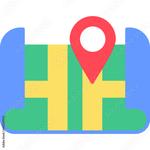 Free Download Map Icon - GFXLoad