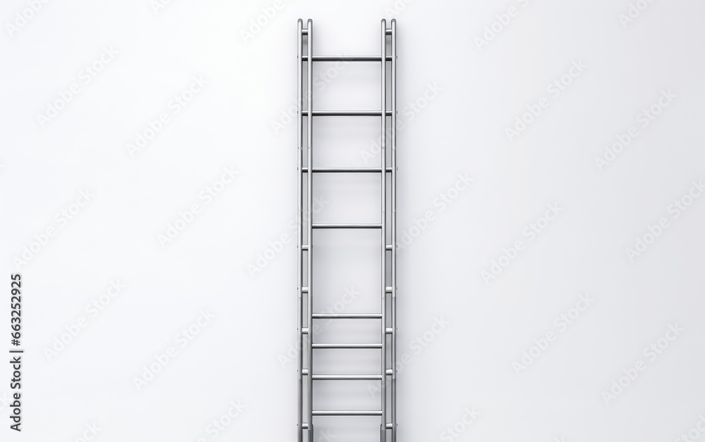 Metal Ladder Ascends High