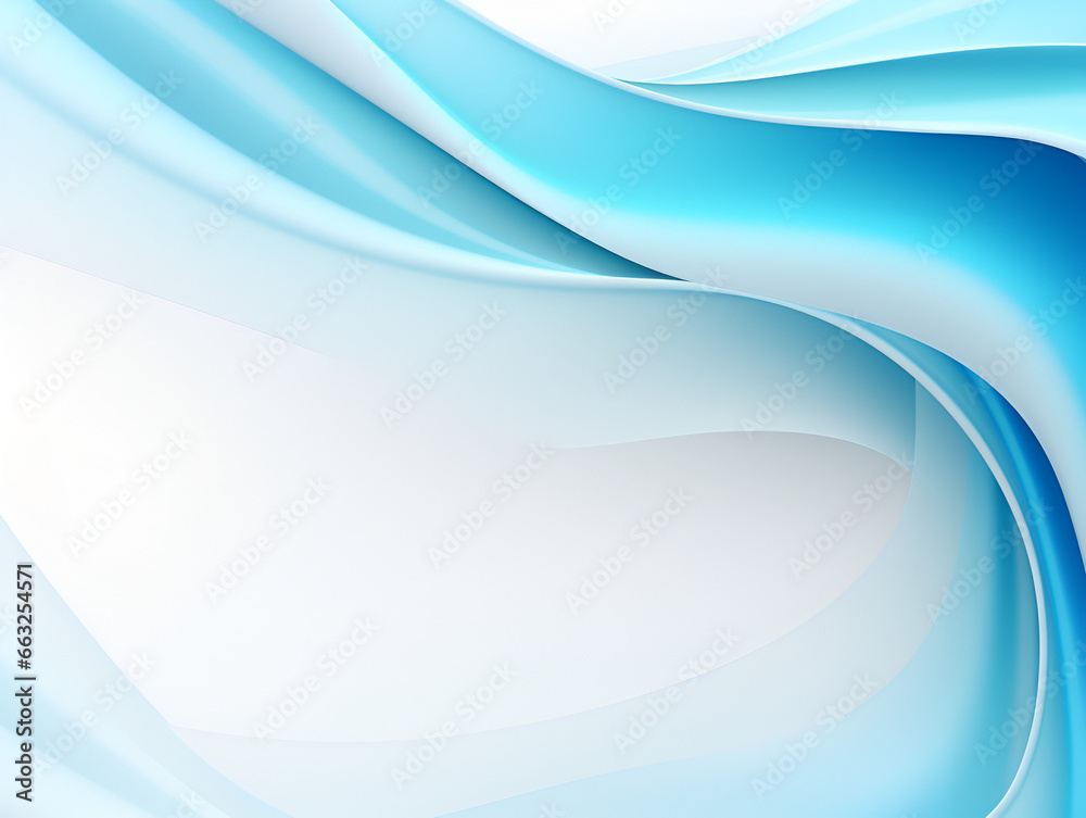 Abstract soft blue wave with white copy space for text Abstract soft blue wave with white copy space for text