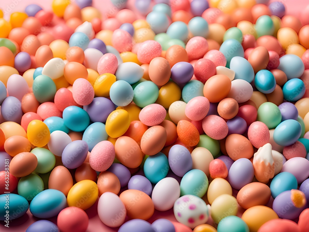 easter eggs background with copy space easter eggs background with copy space