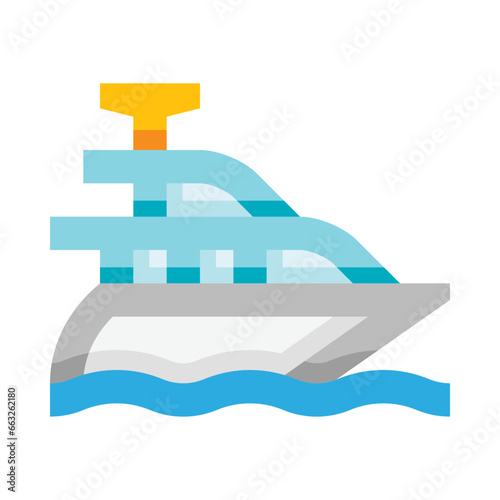 Luxury yacht