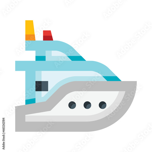 Luxury yacht