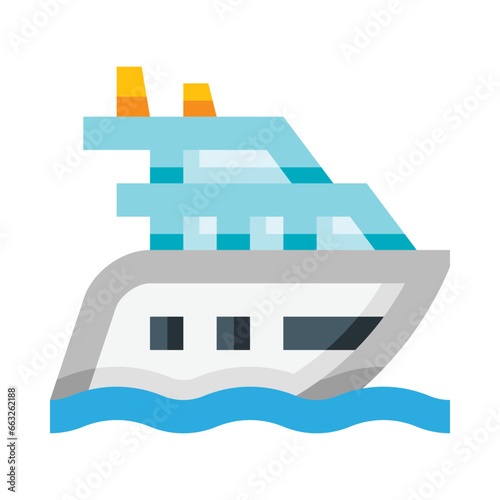 Luxury yacht
