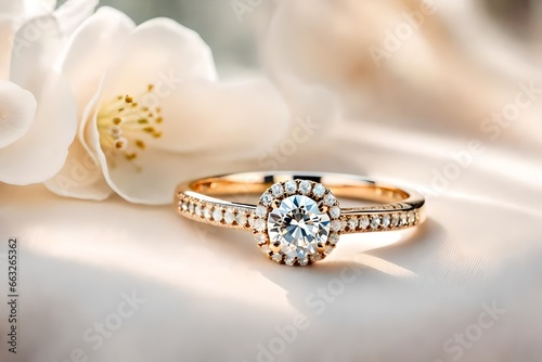 diamond engagement ring © Hameed