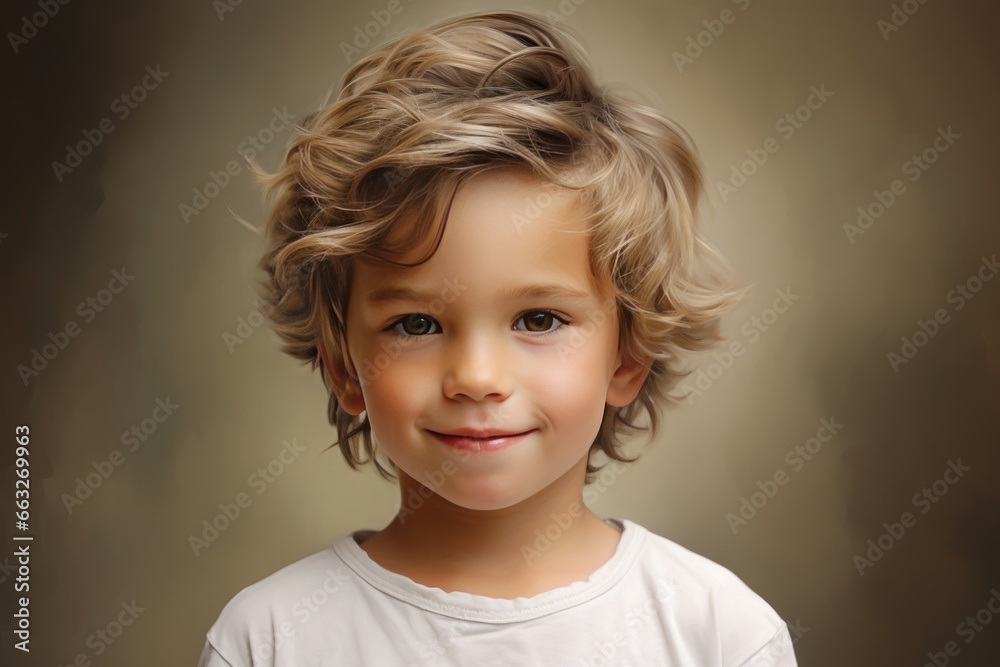 a sweet man with slightly golden hair generative ai a sweet man with slightly golden hair generative ai