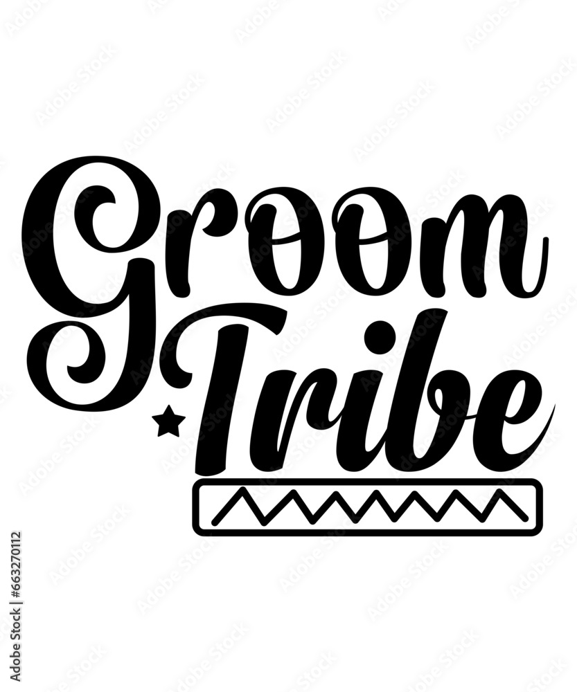 Groom Tribe SVG Cut File