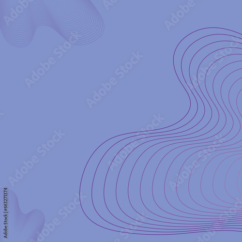 Abstract purple background with waves