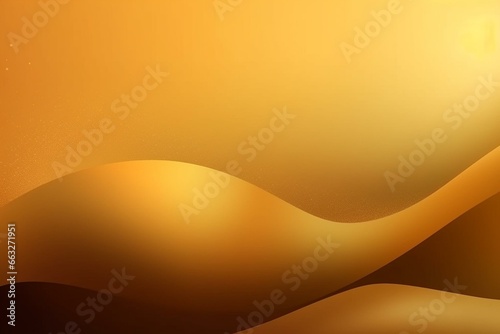 Abstract gold gradient background perfect for social media wallpaper and festive occasions like Christmas and Valentine's. Generative AI