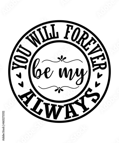 you will forever be my always SVG Cut File