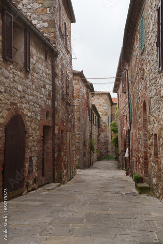 Montefollonico  historic town in Tuscany