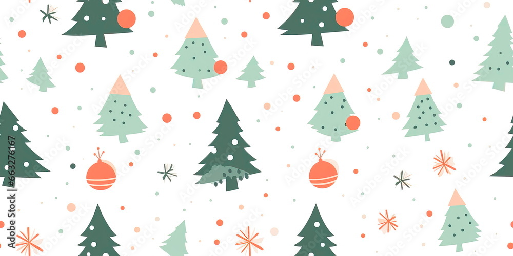 holiday-inspired design, featuring traditional elements such as Christmas trees, presents, and ornaments. Generative AI holiday-inspired design, featuring traditional elements such as Christmas trees, presents, and ornaments. Generative AI