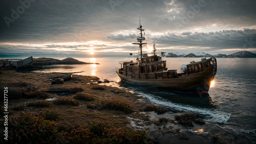 ship in the sea © Amir Bajric