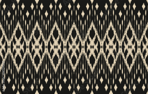 Wallpaper Mural Ethnic abstract ikat art. Aztec ornament print. geometric ethnic pattern seamless  color oriental.  Design for background ,curtain, carpet, wallpaper, clothing, wrapping, Batik, vector illustration. Torontodigital.ca
