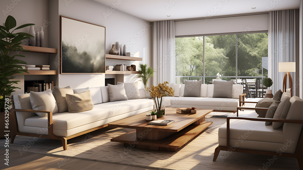 nviting Contemporary Living Room with Natural Elements nviting Contemporary Living Room with Natural Elements