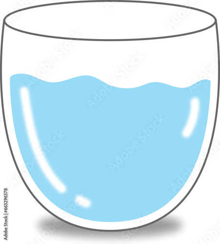 glass of water