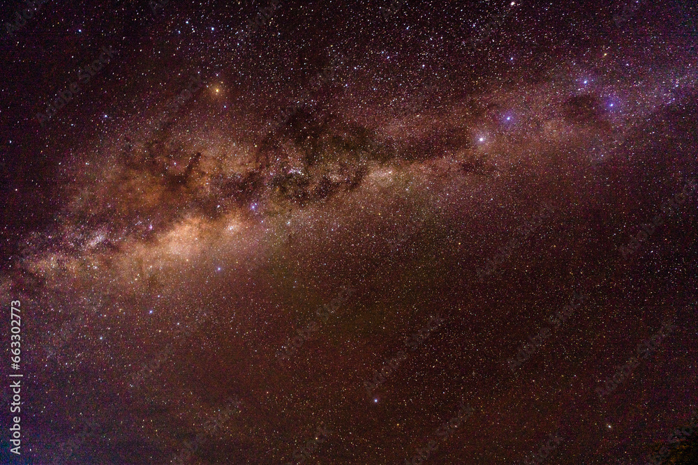 starry night sky in the atacama desert in Chile starry night sky in the atacama desert in Chile